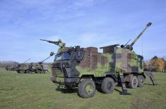 Обука на савременим артиљеријским системима