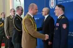 Minister of Defence and Chief of General Staff host New Year and Christmas reception