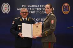 Minister Vučević Attends Celebration of University of Defence Day