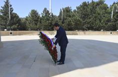 Sastanak ministara odbrane Srbije i Azerbejdžana u Bakuu