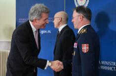 Minister of Defence and Chief of General Staff host New Year and Christmas reception