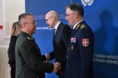 Minister of Defence and Chief of General Staff host New Year and Christmas reception