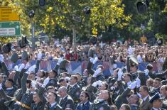 Commissioning ceremony for new officers of Serbian Armed Forces