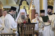 Министар Гашић са припадницима војске присуствовао Спасовданској литији