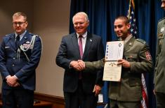 SAF members awarded medals through IMET Program