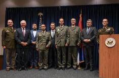 Додела медаља припадницима Војске Србије у оквиру програма IMET 