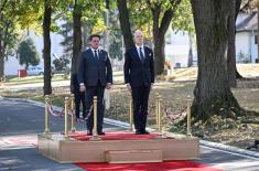 Meeting between defence ministers of Serbia and Hungary