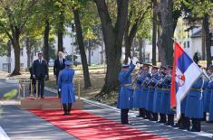 Meeting between defence ministers of Serbia and Hungary