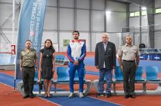 Svečani ispraćaj takmičara iz Olimpijskog tima u Atletskoj dvorani Vojne akademije 