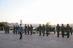 Gun salute to mark Armistice Day