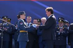Промовисана нова генерација подофицира Војске Србије у Такову 