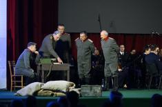 Minister Gašić attends event marking Veterans’ Day