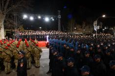 Minister Gašić attends ceremonial parade in Banja Luka marking Republika Srpska Day 