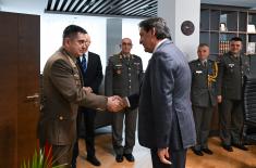 Sastanak ministra odbrane sa načelnikom Generalštaba Mađarske vojske