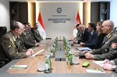 Sastanak ministra odbrane sa načelnikom Generalštaba Mađarske vojske