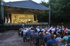 Ceremony honouring Field Marshal Živojin Mišić held