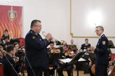 Заједнички концерт Уметничког ансамбла „Станислав Бинички“ и британског војног оркестра