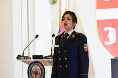 Prijem ministra odbrane i načelnika Generalštaba povodom novogodišnjih i božićnih praznika