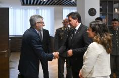 Minister Gašić holds meetings with ambassadors accredited to Serbia