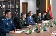 Састанак министра Гашића са замеником начелника Управе за развој наоружања Централне Војне Комисије НР Кине