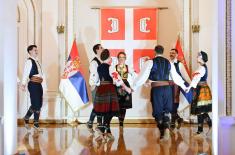 Prijem ministra odbrane i načelnika Generalštaba povodom novogodišnjih i božićnih praznika