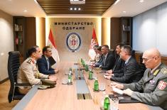 Minister Gašić holds meetings with ambassadors accredited to Serbia