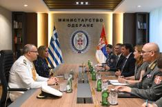 Sastanci ministra odbrane sa akreditovanim ambasadorima u Srbiji 
