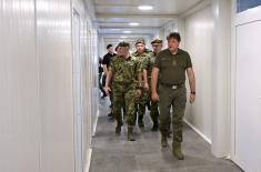 Обилазак припадника Војске Србије у Копненој зони безбедности