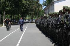Minister Gašić visits Special Purpose MP Detachment “Kobre”