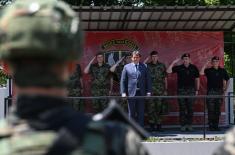 Minister Gašić visits Special Purpose MP Detachment “Kobre”