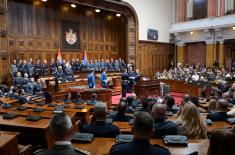 Свечаност поводом завршетка школовања 14. класе ВСБО и официра 68. класе ГШУ