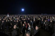 Predsednik Vučić: Beskrajno hvala onima koji su pokazali da čojstvo i junaštvo nemaju granicu