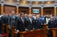 Svečanost povodom završetka školovanja 13. klase VSBO i oficira 67. klase GŠU