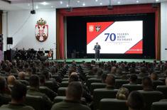 Министар Гашић присуствовао обележавању јубилеја 70 година Војне полиције