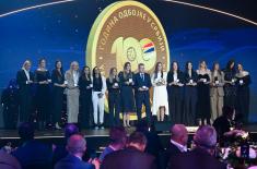 Minister Gašić attends celebration of 100 years of volleyball in Serbia