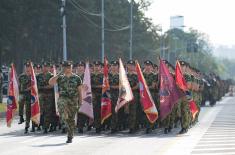 Завршна увежбавања за војну параду „Снага јединства“