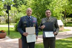 Припадницима Министарства одбране и Војске Србије уручене медаље Сједињених Америчких Држава