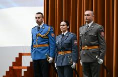 Svečanost povodom prijema 108 podoficira u profesionalnu vojnu službu