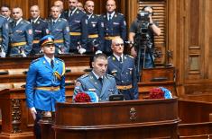Svečanost povodom završetka školovanja 13. klase VSBO i oficira 67. klase GŠU