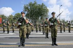 Завршна увежбавања за војну параду „Снага јединства“