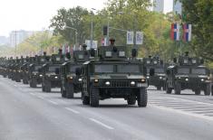Завршна увежбавања за војну параду „Снага јединства“