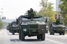 Завршна увежбавања за војну параду „Снага јединства“