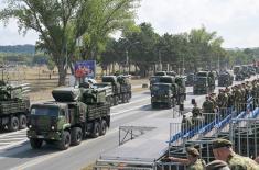 Завршна увежбавања за војну параду „Снага јединства“