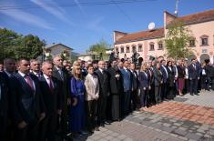 Министар Гашић присуствовао обележавању Дана српског јединства, слободе и националне заставе