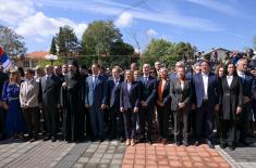 Министар Гашић присуствовао обележавању Дана српског јединства, слободе и националне заставе