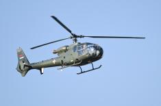 Obuka budućih pilota helikoptera Vojske Srbije
