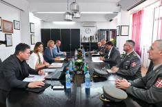 Ministar Gašić u „Krušiku“ 