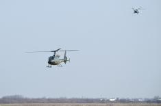 Obuka budućih pilota helikoptera Vojske Srbije