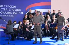 Министар Гашић присуствовао обележавању Дана српског јединства, слободе и националне заставе