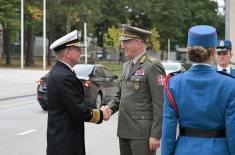 Састанак са командантом Команде здружених снага НАТО-а из Напуља